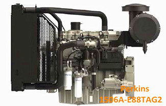250KVA Perkins 1506A-E88TAG2备用发电机